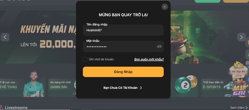 Đăng nhập 8Day: Hướng dẫn chi tiết và mẹo bảo mật tài khoản 1 Thông tin đăng nhập 8Day đơn giản